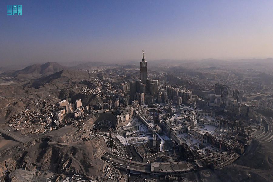 مشروعات التوسعة بالمسجد الحرام5