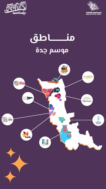 جغرافية موسم جدة 2022