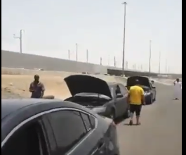 شاهد ارتفاع درجات الحرارة بـجدة يتسبب في توقف عدد من