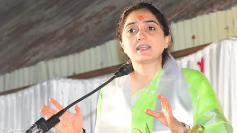 المتحدثة باسم حزب بهاراتيا جاناتا الحاكم بالهند نوبور شارما