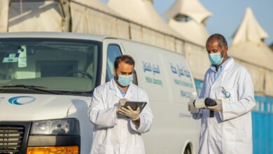 ضخ 700 ألف م3 من المياه على مكة المكرمة والمشاعر