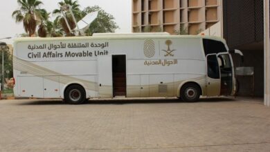 وحدات الأحوال المدنية المتنقلة تقدم خدماتها في 21 موقعًا حول