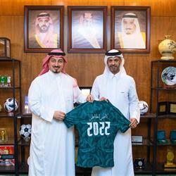 المسحل يؤكد دعم اتحاد الكرة الكامل لإنجاح كأس العالم 2022