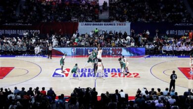 Game two of the inagural NBA Abu Dhabi Games 2022 2