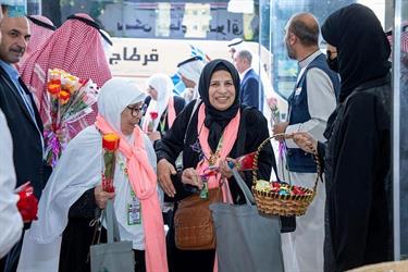 وصول 1.1 مليون من حجاج الخارج حتى الآن 1 0000000000