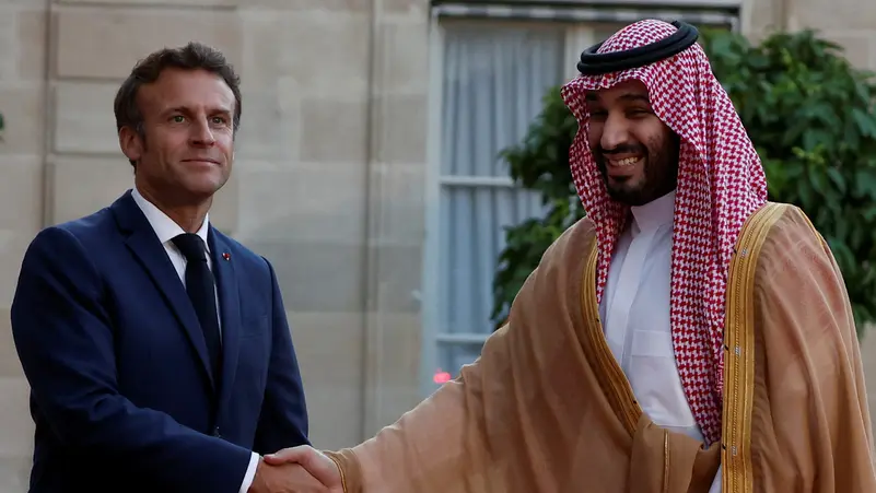 ولي العهد يلتقي الرئيس الفرنسي ماكرون الجمعة 1 غففففففغففغ