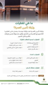 وزارة الحج: 13 تغطية تأمينية توفرها وثيقة تأمين العمرة 2 جححححححح