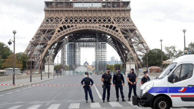 2020 09 23T114416Z 1002366538 RC2B4J9QKE5S RTRMADP 3 FRANCE SECURITY EIFFEL