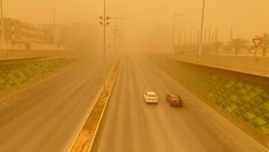 سرعته مستغربة الزعاق تيج تحوّل من عاصفة مدارية لإعصار من