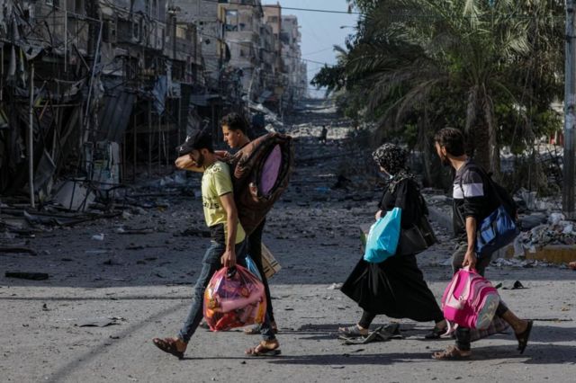 الأمم المتحدة إجلاء 50 ألف فلسطيني إضافي من شمال