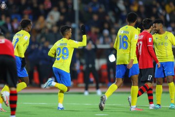النصر وإستقلال دوشنبه يتعادلان إيجابًا في ختام دور المجموعات لدوري أبطال آسيا 1 GAmjFMQXgAA1kuf