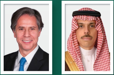 بن فرحان وبلينكن يبحثان quotأوضاعquot المنطقة