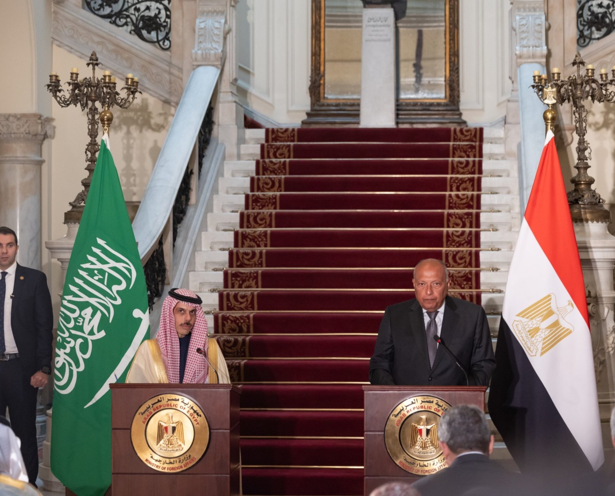 المملكة ومصر تؤكدان الحرص على مواصلة التنسيق والتشاور بينهما تحقيقًا