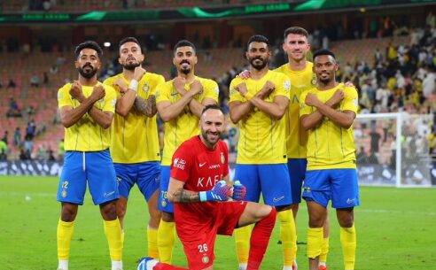 تغلب فريق النصر على مضيفه الأهلي بهدف دون رد، في المباراة التي جمعتهما مساء الجمعة ، في ملعب مدينة الملك عبدالله الرياضية بجدة، في قمة منافسات الجولة الـ 24 من الدوري السعودي للمحترفين “دوري روشن 2023 – 2024”.