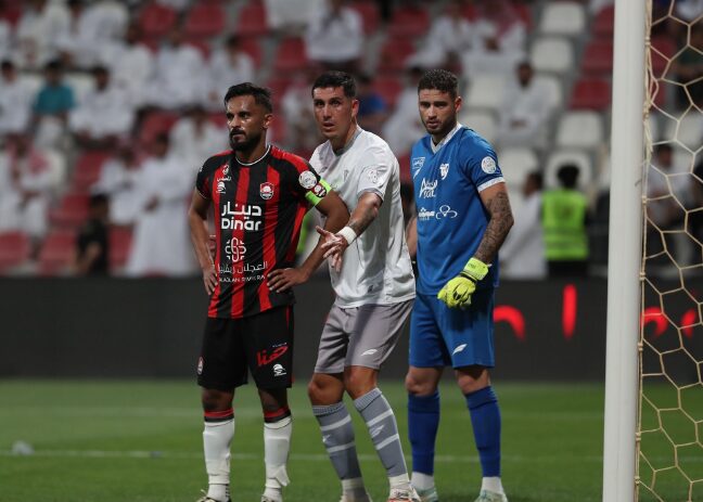 التعادل الإيجابي يحكم نتيجة الرائد والطائي 1 343434