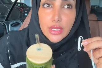 مشروب أخضر