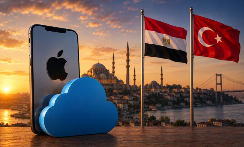 آبل ترفع أسعار اشتراكات +iCloud في مصر وتركيا بزيادة تصل إلى 25% 1 Apple iCloud Price Hike Egypt Turkey 780x470 1