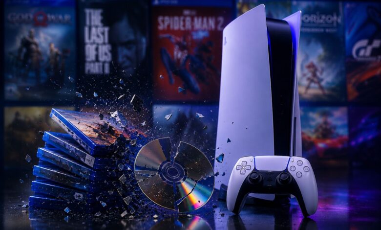 Sony Ends PlayStation Discs 780x470 1