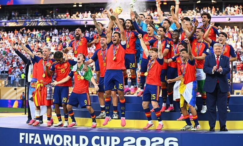 كيف توقع الذكاء الاصطناعي فوز إسبانيا بكأس العالم 2026 ؟ 1 Spain Fifa World Cup 2026 AI 780x470 1