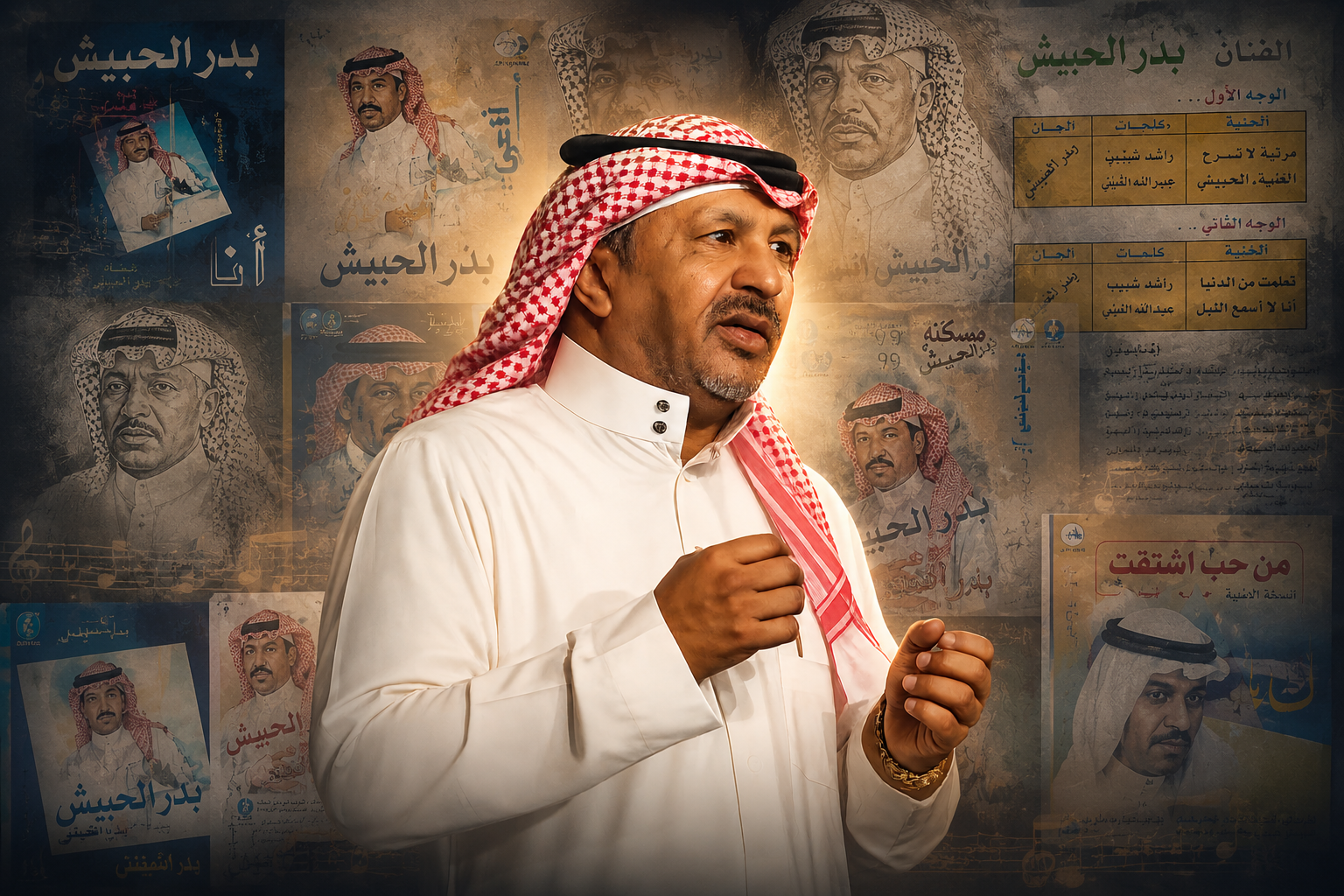 الفنان القدير بدر الحبيش