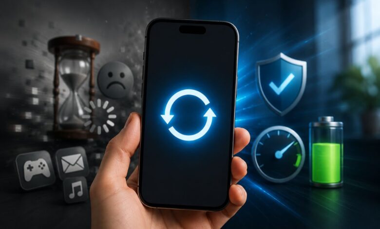 هل تحتاج إلى إعادة تشغيل هاتفك بانتظام؟ إليك الفوائد الحقيقية 1 Phone Restart 780x470 1