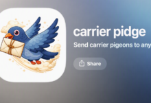 صورة من صفحة تطبيق Carrier Pidge على متجر App Store.jpg