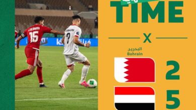 الإمارات تتعادل مع قطر.. واليمن يهزم البحرين بخماسية 2 HTfUWE2XgAAyE27