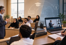 الدارسات العليا عن بعد او في القاعة