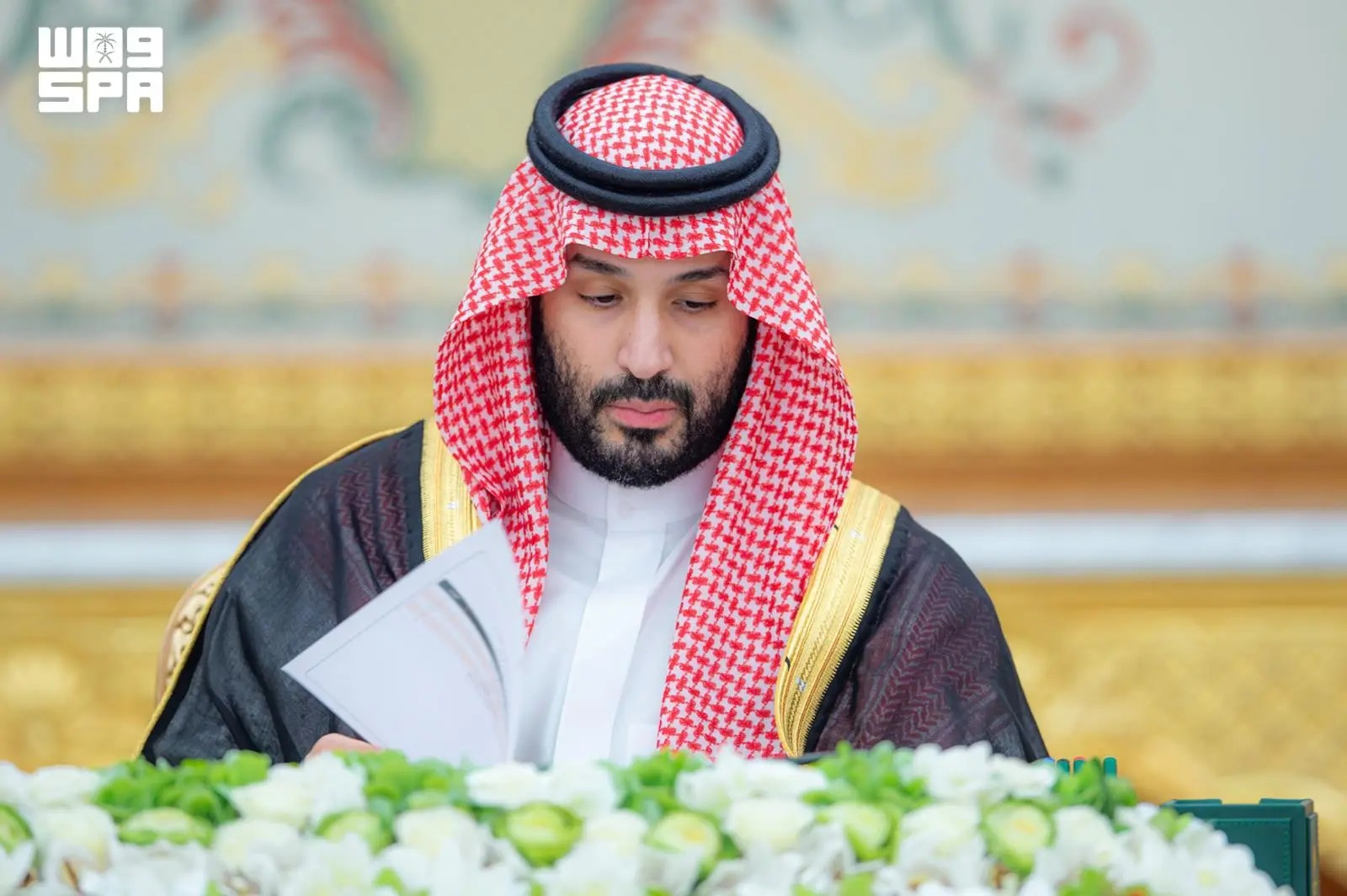 سمو ولي العهد يرأس جلسة مجلس الوزراء في الرياض 1 WhatsApp Image 2026 10 13 at 6.55.54 PM